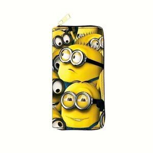 Yellow Minions Zippered Wallet